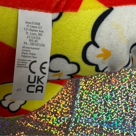 Pop Art Soft 16" Plush Elephant MAMMOTH CORNELIUS Popcorn NEW - Picture 6 of 9